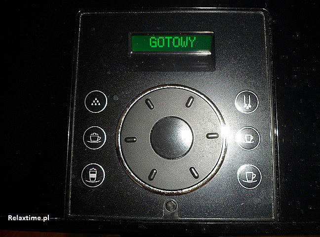 Wyświetlacz i pokrętło Rotary Switch